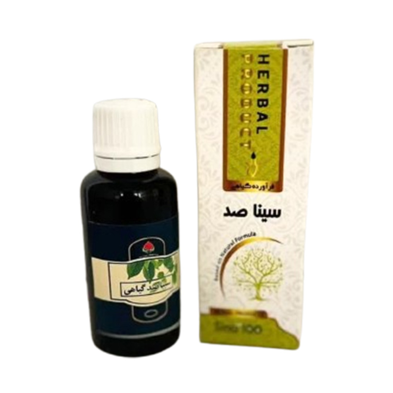 قطره سینا صد 100 گیاهی حکیم دکتر خیراندیش