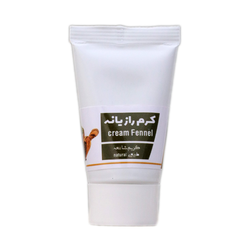 کرم رازیانه طبیعی تیوپی